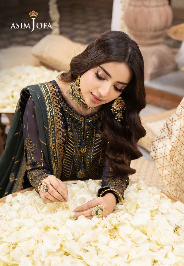 Asim Jofa | Shehnai Festive Collection | AJSH-12 - Aqsa Fabrics