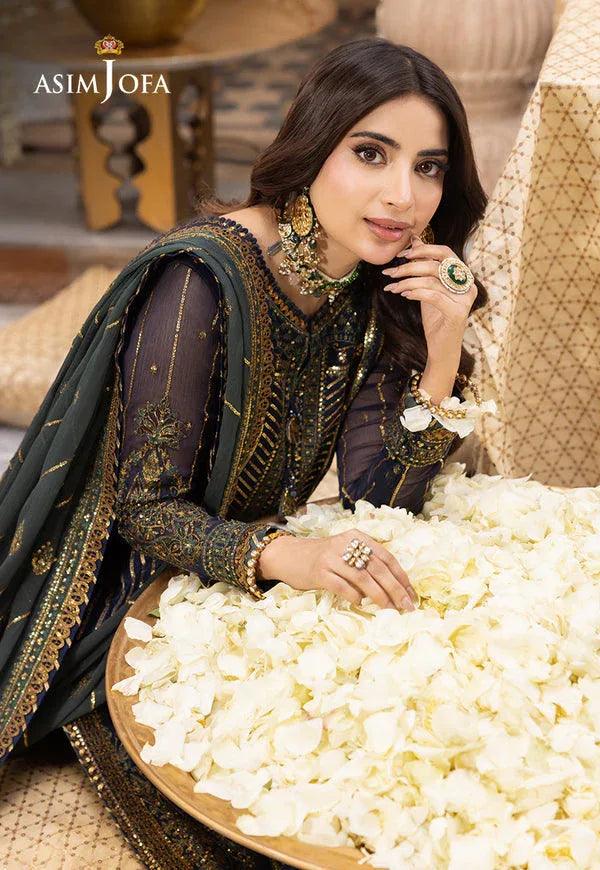 Asim Jofa | Shehnai Festive Collection | AJSH-12 - Aqsa Fabrics