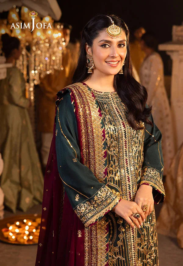 Asim Jofa | Shehnai Festive Collection | AJSH-20 - Aqsa Fabrics