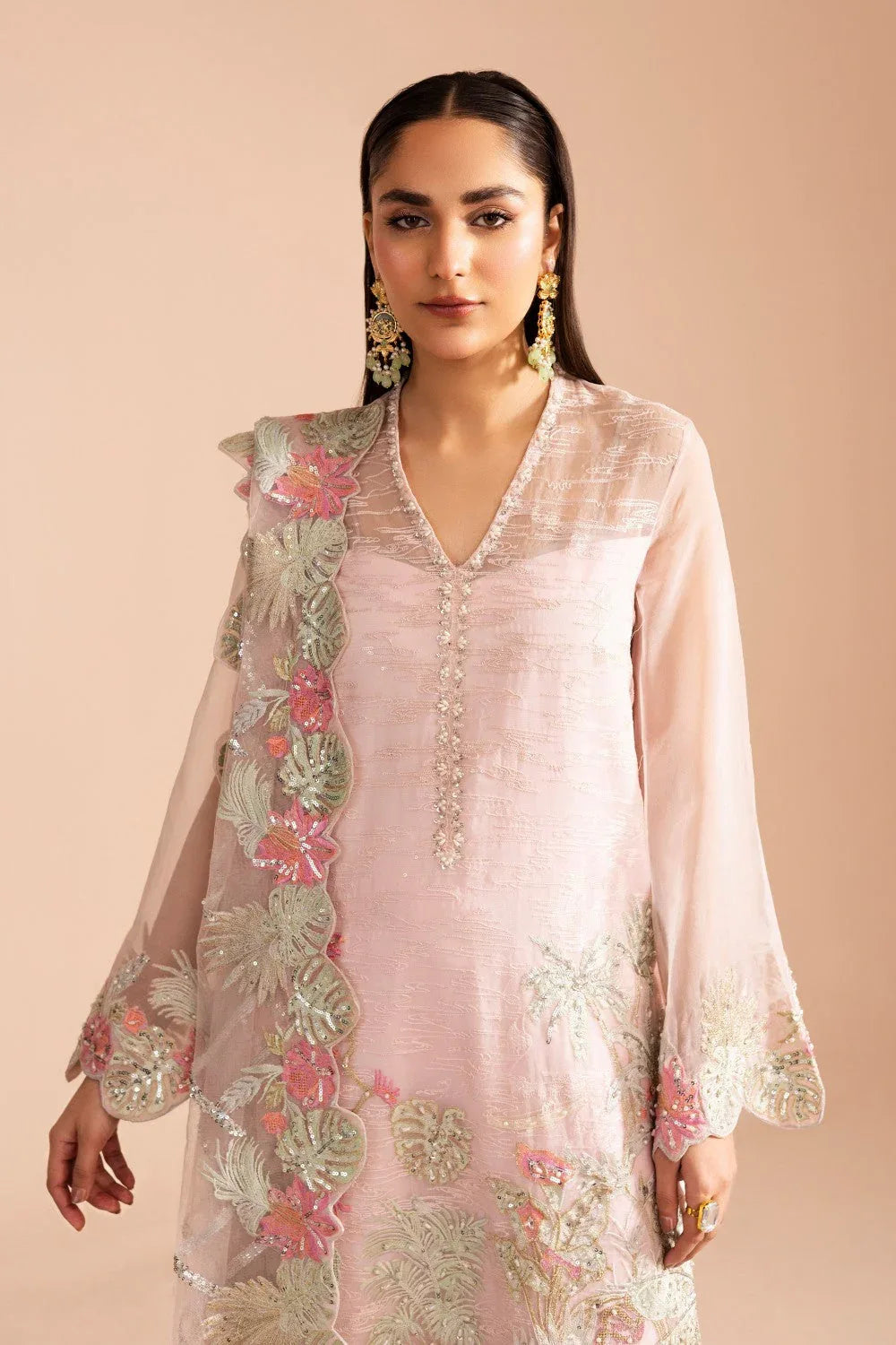 Maryum N Maria | Zircon Formals | AVA - MS40075 - Aqsa Fabrics