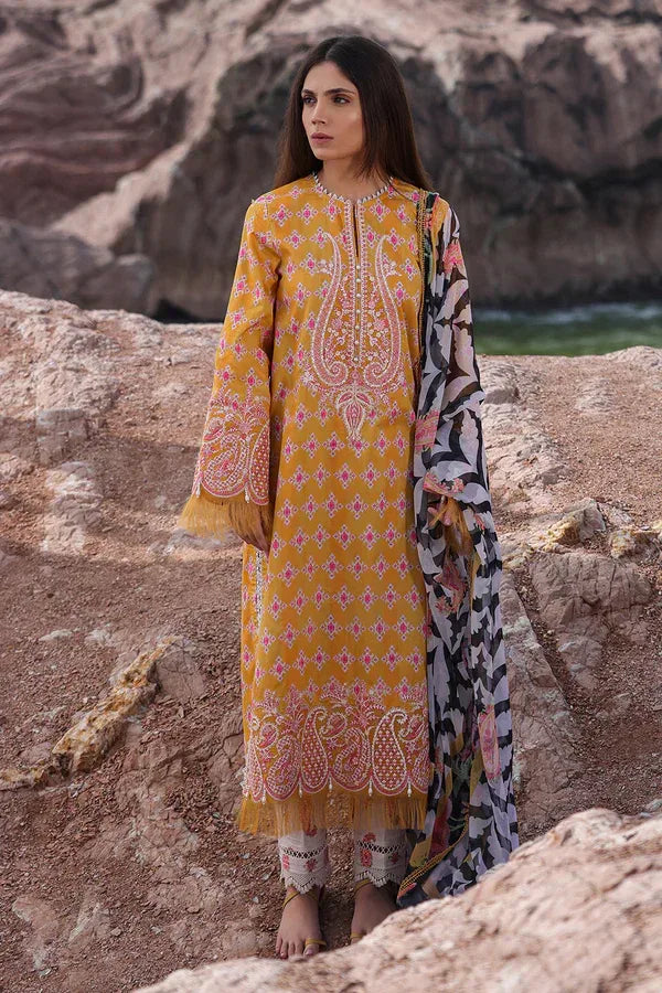 Ayzel | Tropicana Lawn 24 | MELINE - Aqsa Fabrics