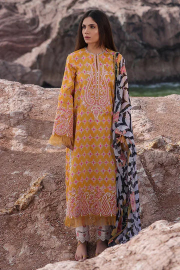 Ayzel | Tropicana Lawn 24 | MELINE - Aqsa Fabrics
