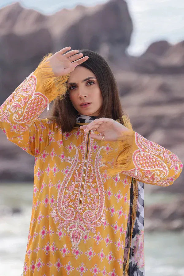 Ayzel | Tropicana Lawn 24 | MELINE - Aqsa Fabrics