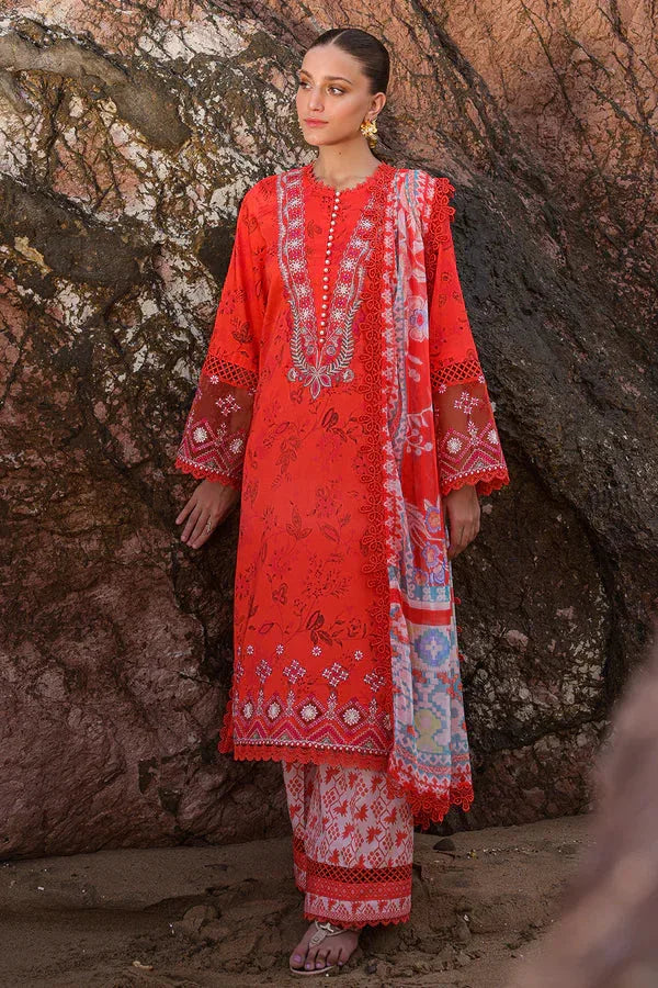 Ayzel | Tropicana Lawn 24 | Zinia - Aqsa Fabrics