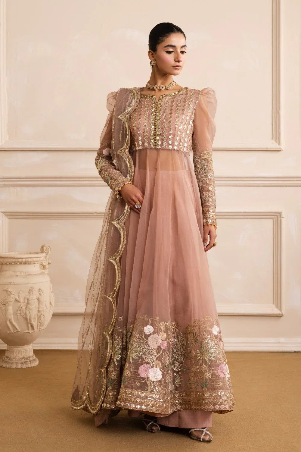 Maryum N Maria | Izara Formals | AZITA - MW40032 - Aqsa Fabrics