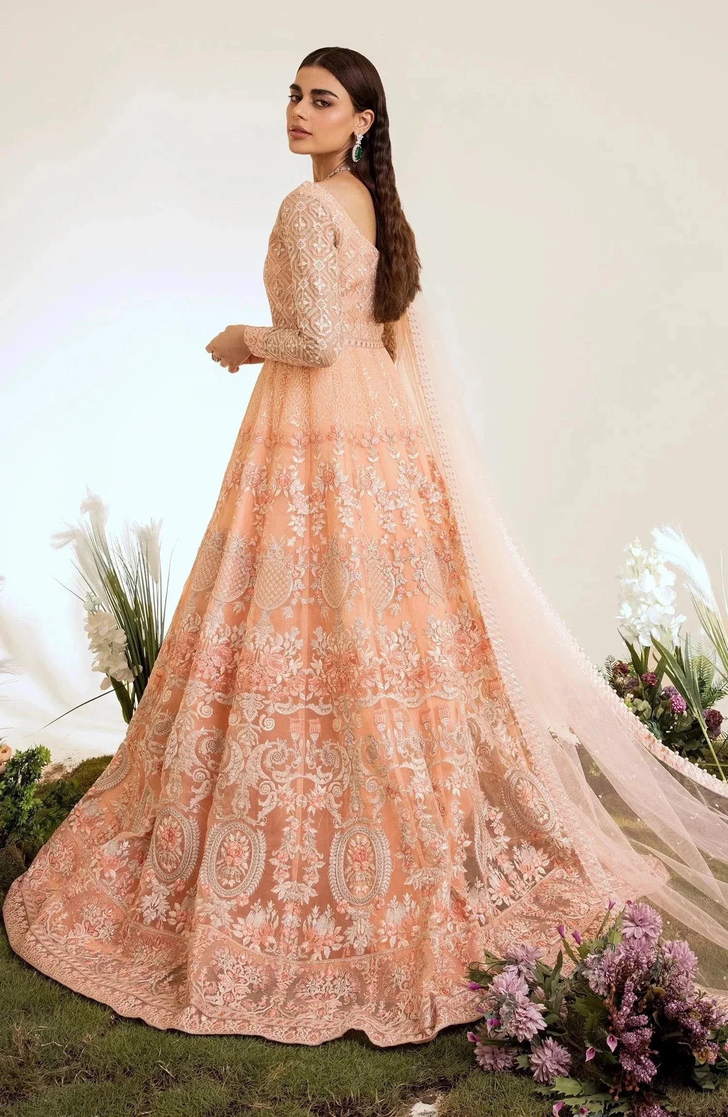 Maryum N Maria | The Brides 23 | Sushi Kiss (MS23-532) - Aqsa Fabrics