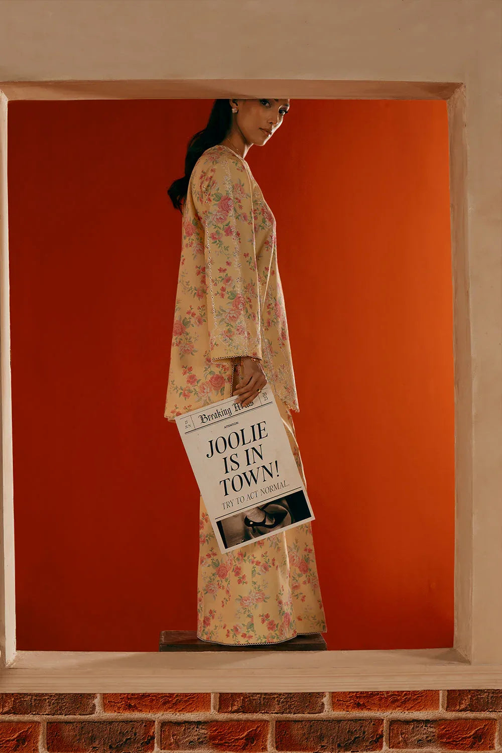 Saira Rizwan | Joolie Co ords | YELLOW-JBP25-01 - Aqsa Fabrics