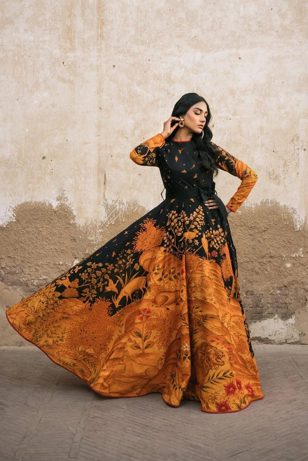 Fahad Hussayn | Lawn Banger | Baburnama - Aqsa Fabrics