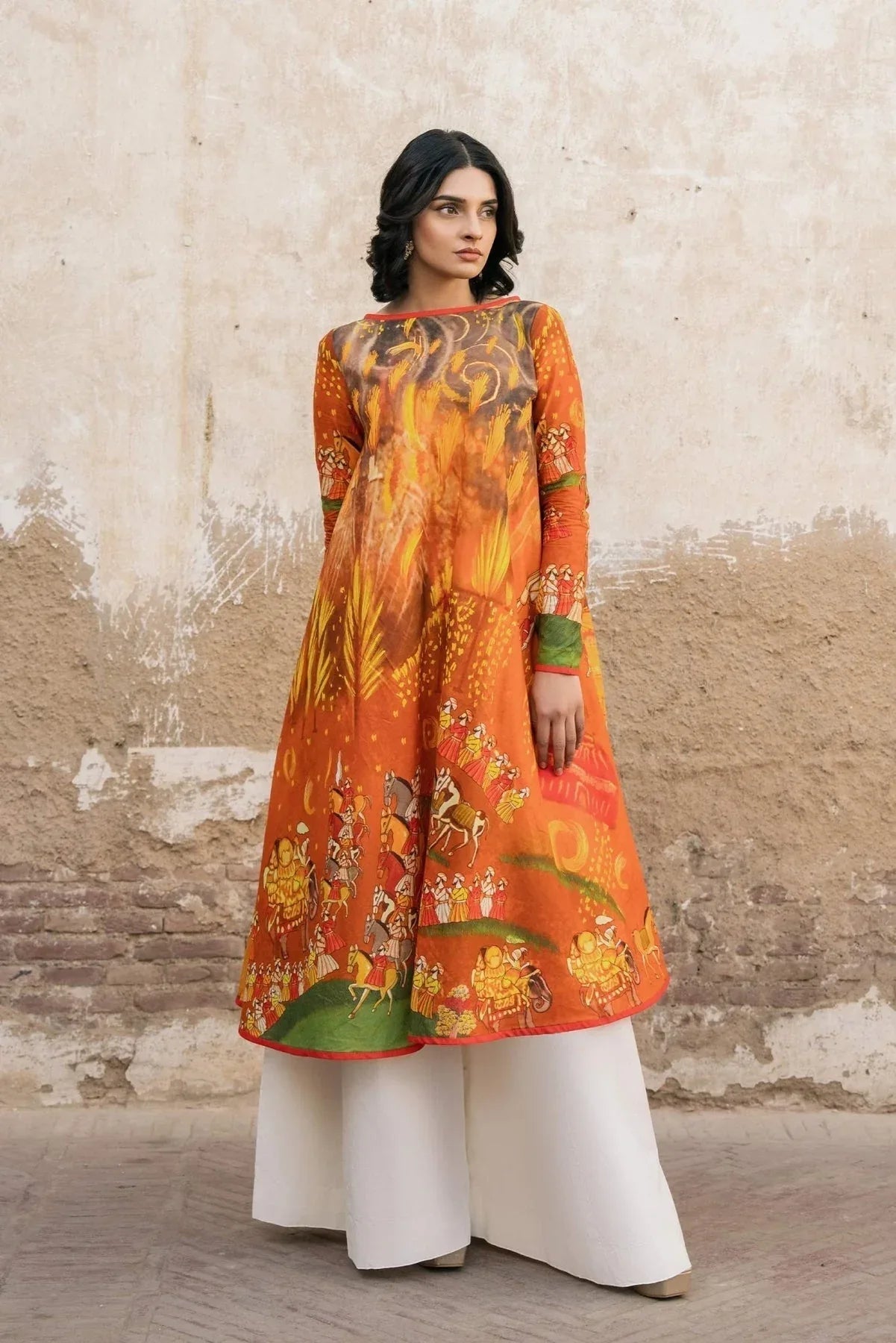 Fahad Hussayn | Lawn Banger | Baori - Aqsa Fabrics