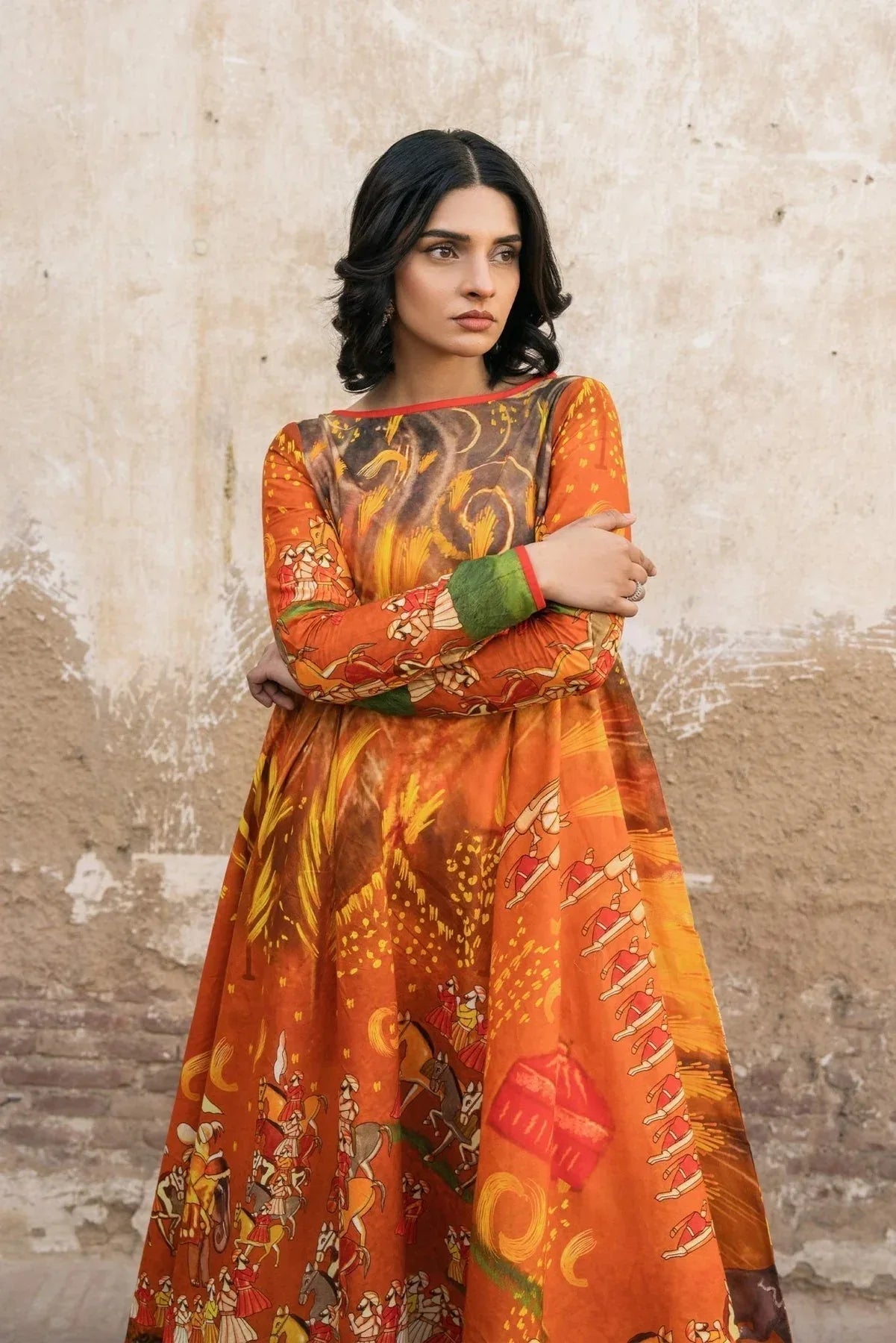 Fahad Hussayn | Lawn Banger | Baori - Aqsa Fabrics