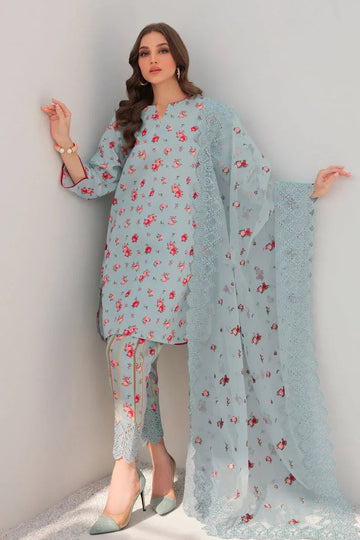 Baroque | Lawn Collection 24 | UF-305 - Aqsa Fabrics