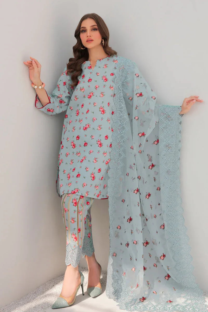 Baroque | Lawn Collection 24 | UF-305 - Aqsa Fabrics