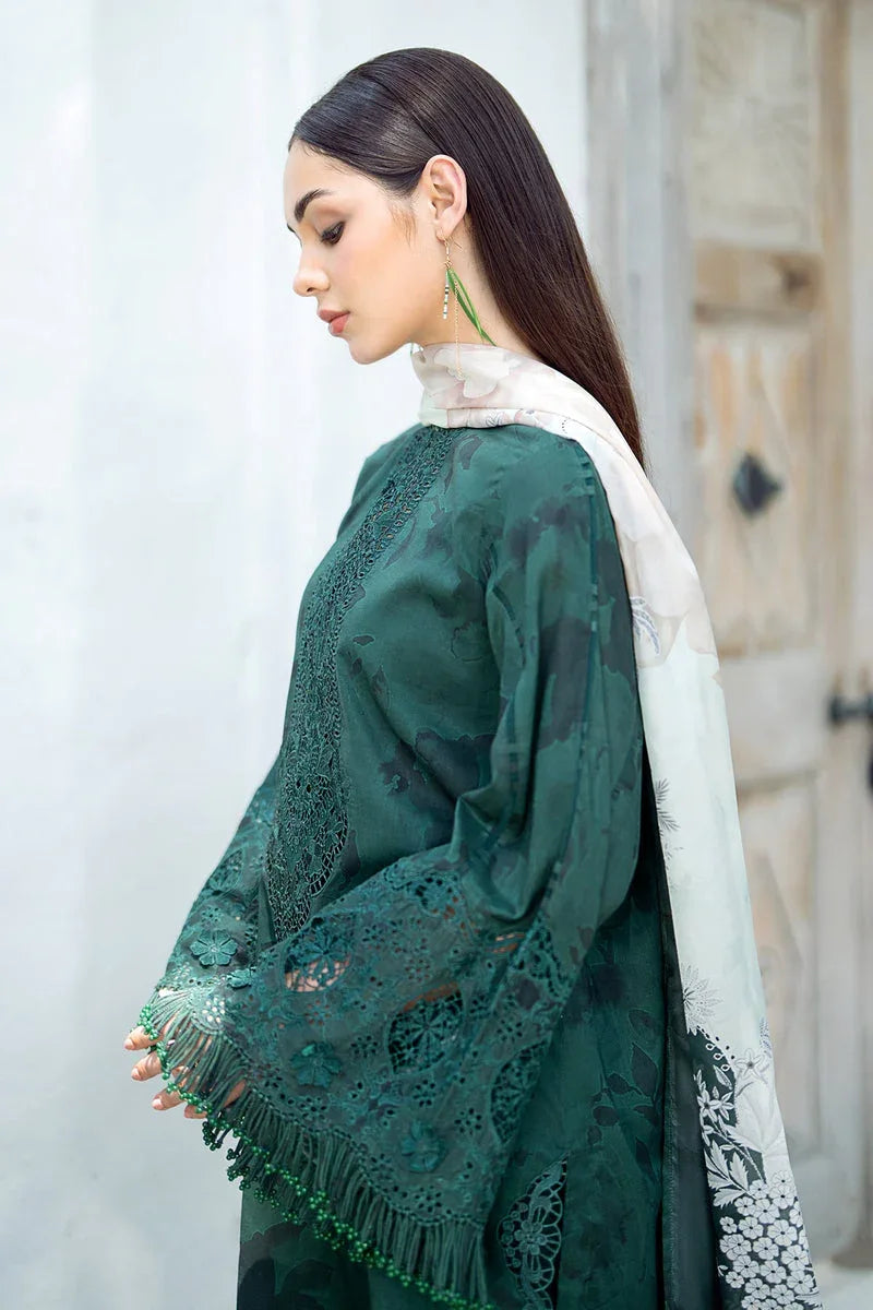 Baroque | Lawn Collection 24 | UF-546 - Aqsa Fabrics