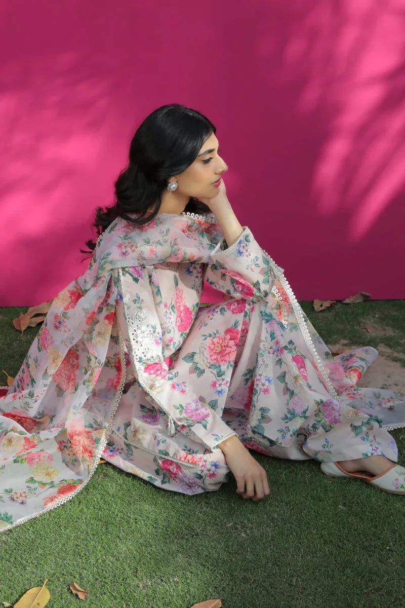 Baroque | Lawn Collection 24 | UF-191 - Aqsa Fabrics