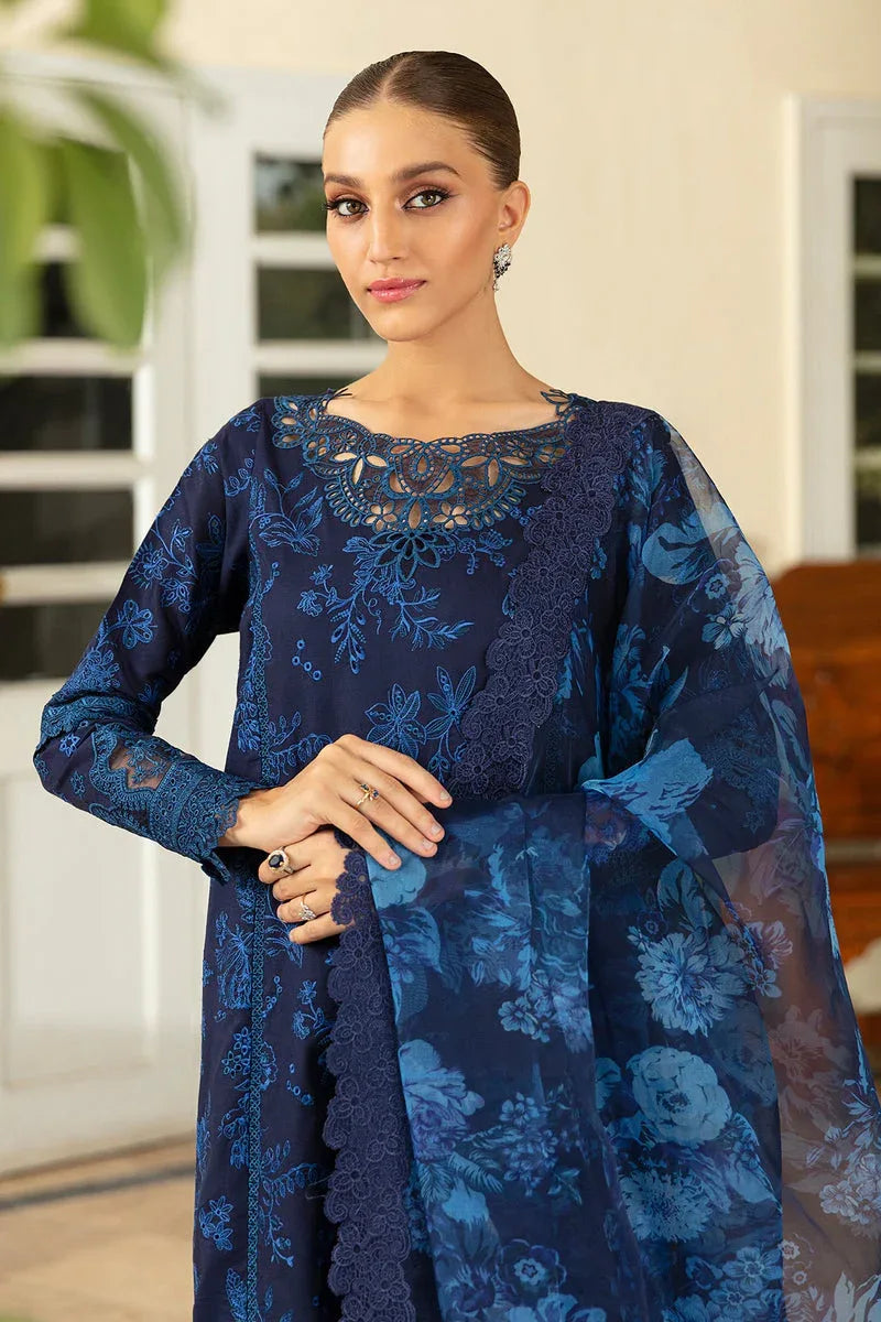 Baroque | Lawn Collection 24 | UF-380 - Aqsa Fabrics