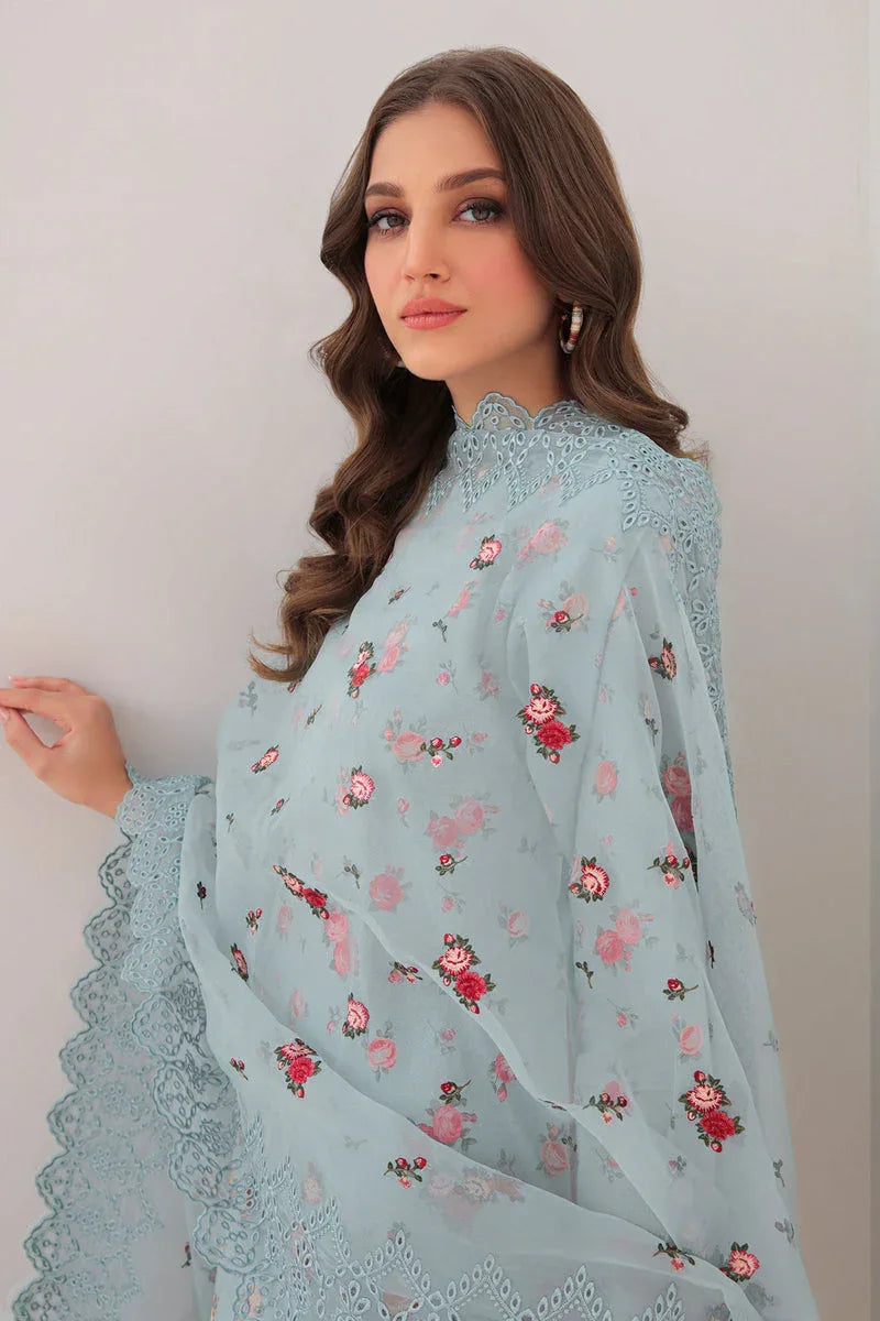 Baroque | Lawn Collection 24 | UF-305 - Aqsa Fabrics