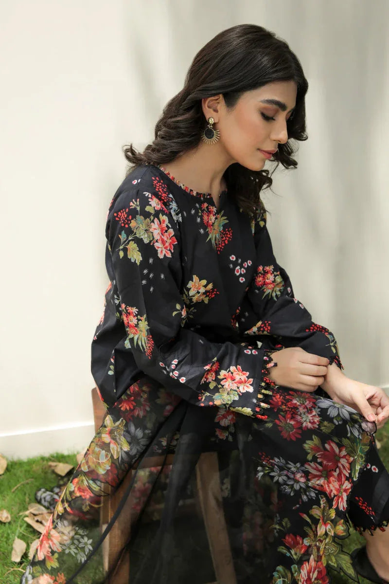 Baroque | Lawn Collection 24 | UF-208 - Aqsa Fabrics