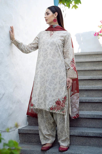 Baroque | Lawn Collection 24 | UF-549 - Aqsa Fabrics