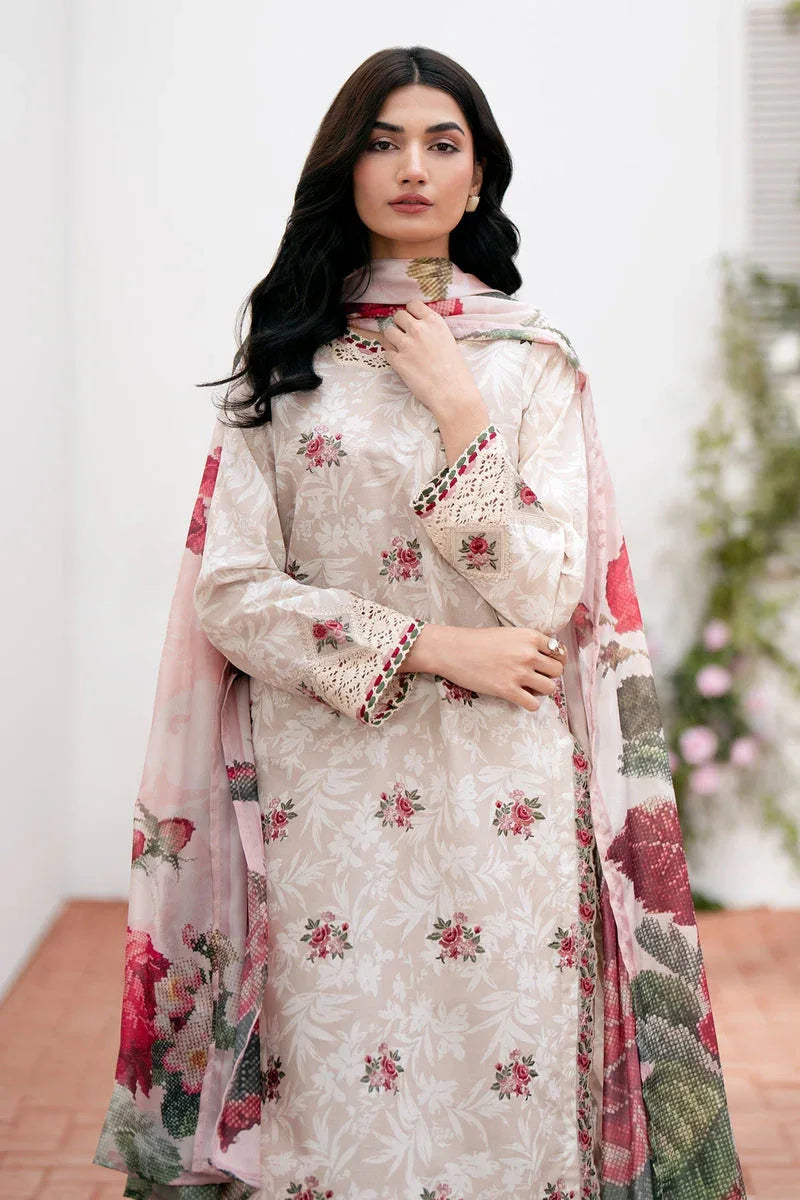 Baroque | Lawn Collection 24 | UF-535 - Aqsa Fabrics