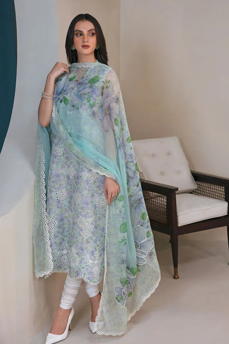 Baroque | Lawn Collection 24 | UF-357 - Aqsa Fabrics