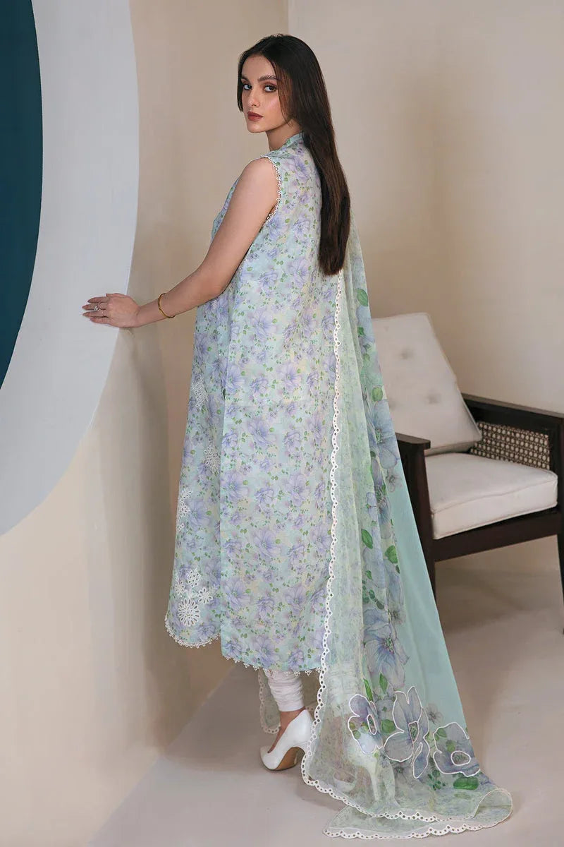 Baroque | Lawn Collection 24 | UF-357 - Aqsa Fabrics