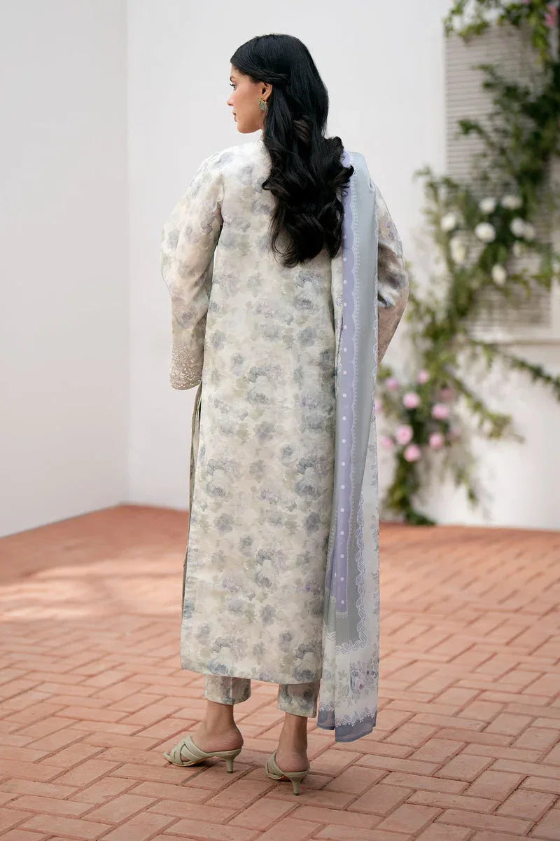 Baroque | Lawn Collection 24 | UF-536 - Aqsa Fabrics