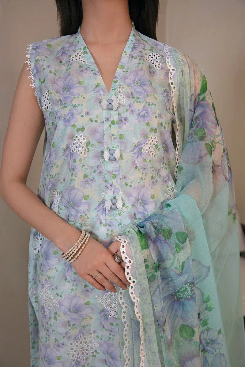 Baroque | Lawn Collection 24 | UF-357 - Aqsa Fabrics