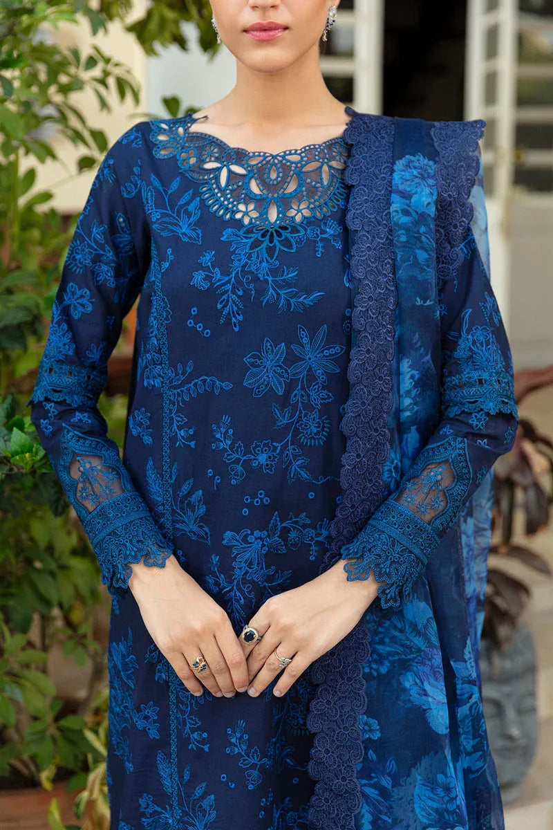Baroque | Lawn Collection 24 | UF-380 - Aqsa Fabrics