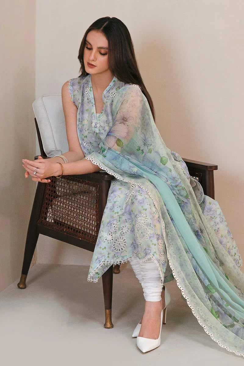 Baroque | Lawn Collection 24 | UF-357 - Aqsa Fabrics