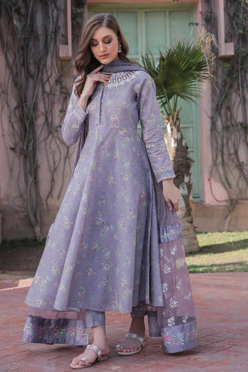 Baroque | Lawn Collection 24 | UF-324 - Aqsa Fabrics