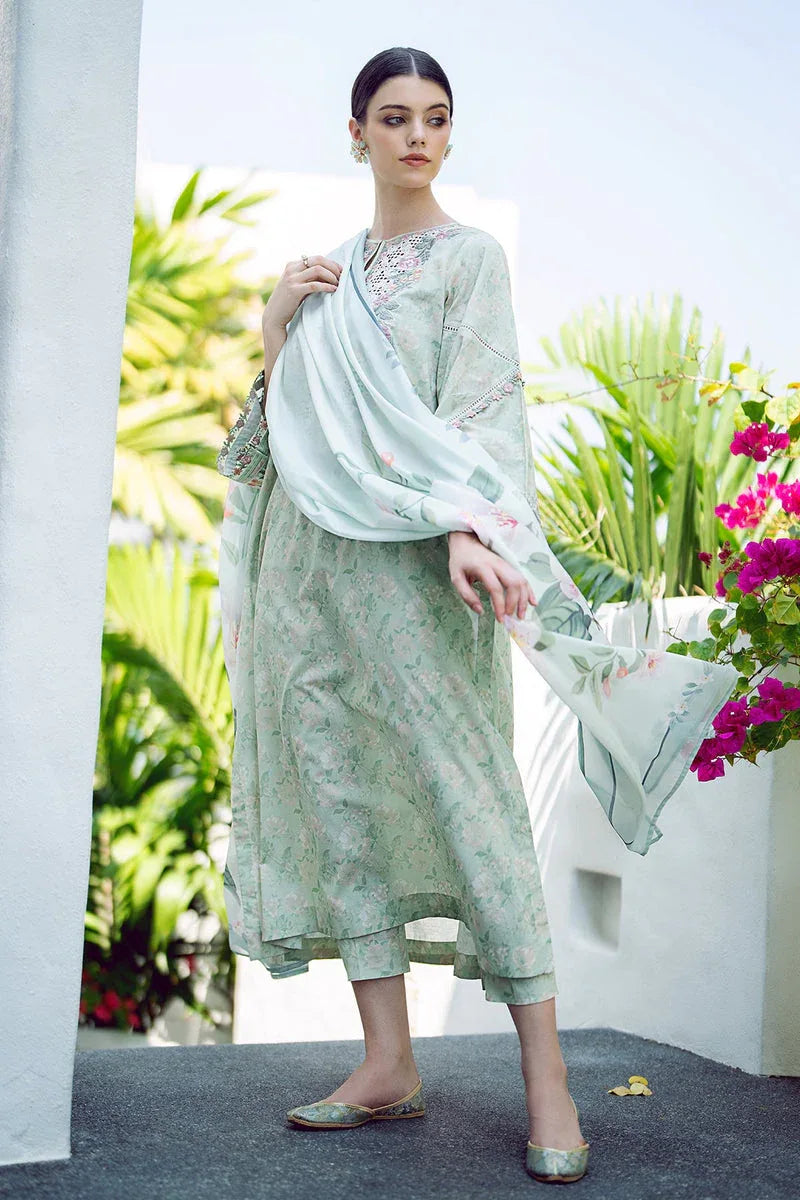 Baroque | Lawn Collection 24 | UF-550 - Aqsa Fabrics