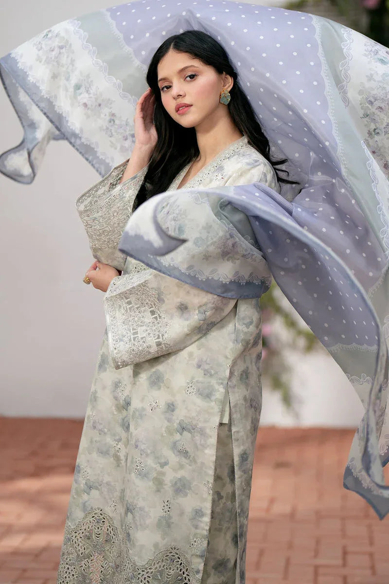 Baroque | Lawn Collection 24 | UF-536 - Aqsa Fabrics