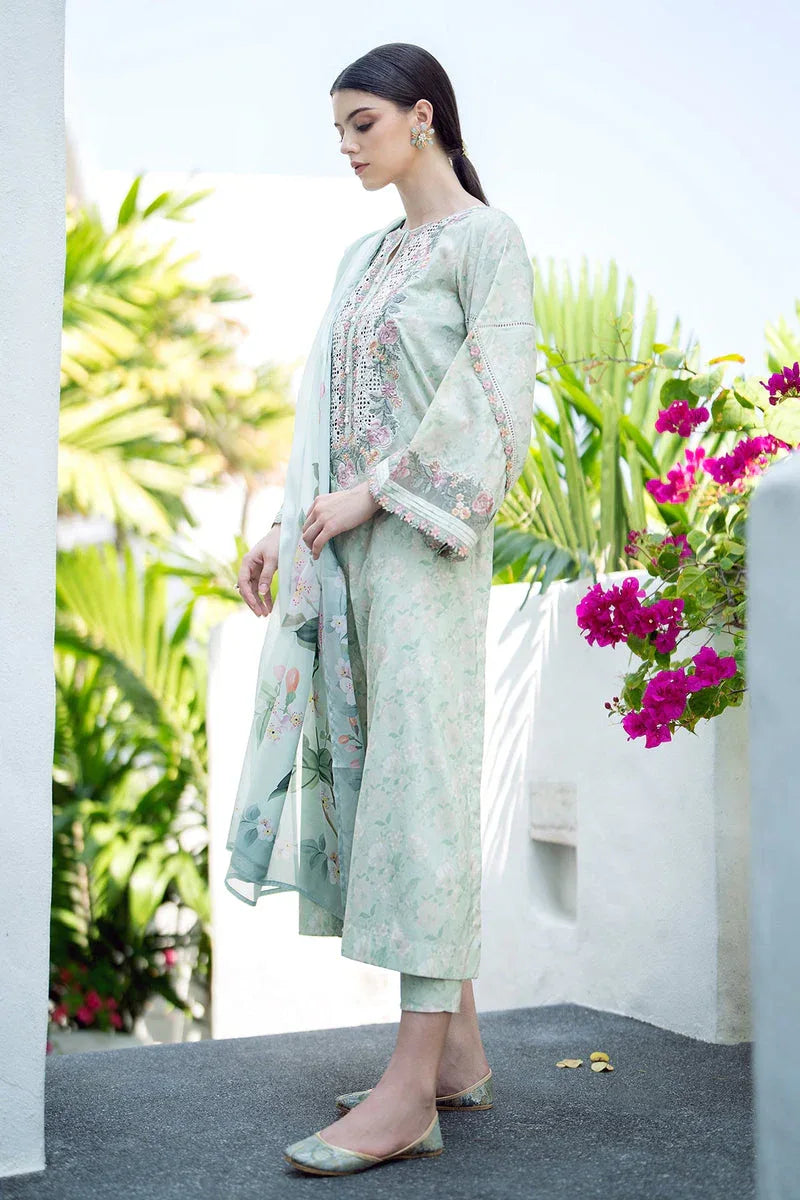 Baroque | Lawn Collection 24 | UF-550 - Aqsa Fabrics
