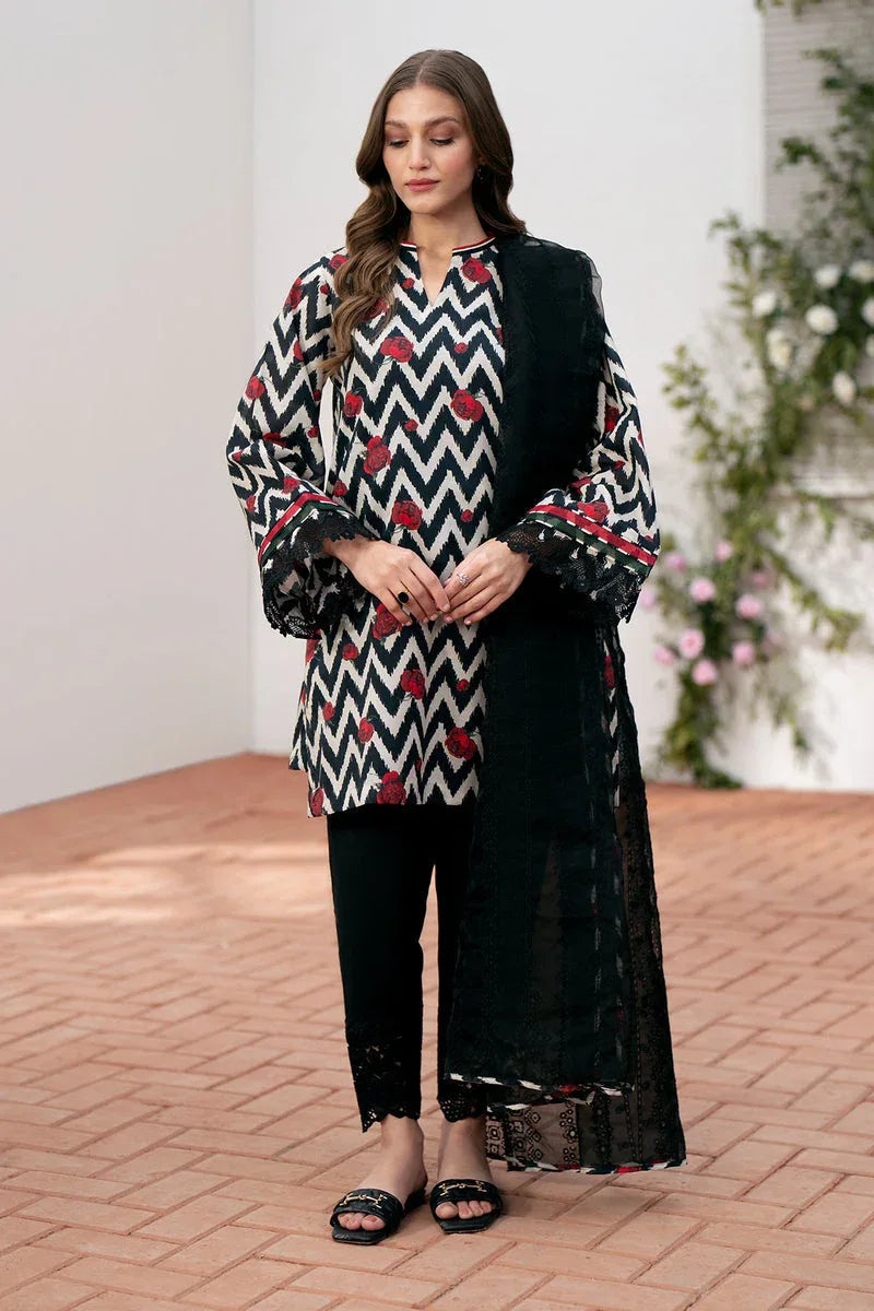 Baroque | Lawn Collection 24 | UF-537 - Aqsa Fabrics