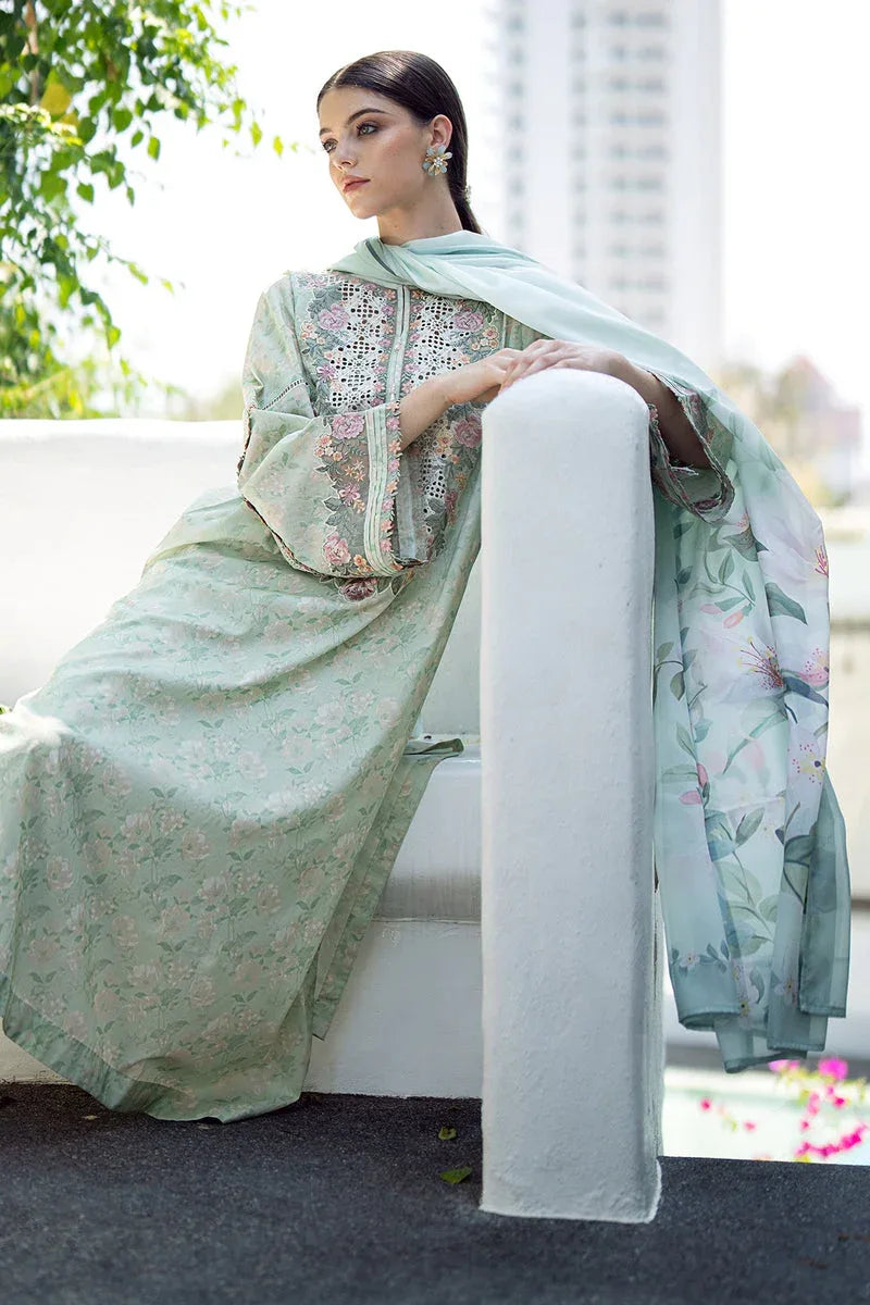 Baroque | Lawn Collection 24 | UF-550 - Aqsa Fabrics