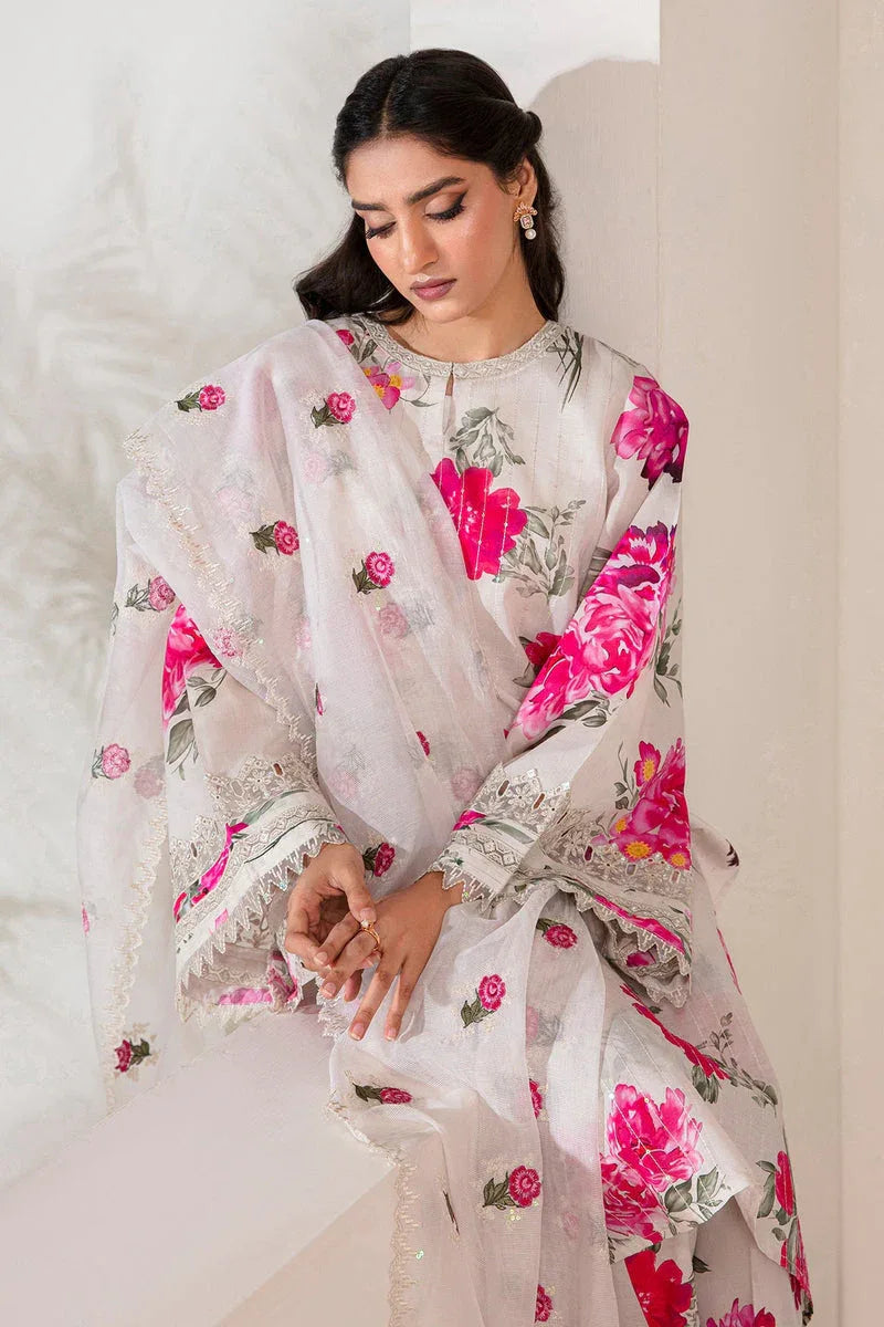 Baroque | Lawn Collection 24 | UF-347 - Aqsa Fabrics