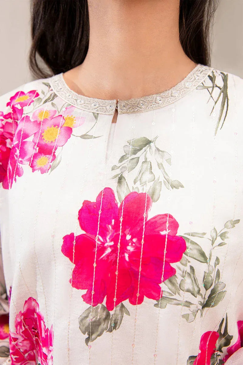 Baroque | Lawn Collection 24 | UF-347 - Aqsa Fabrics