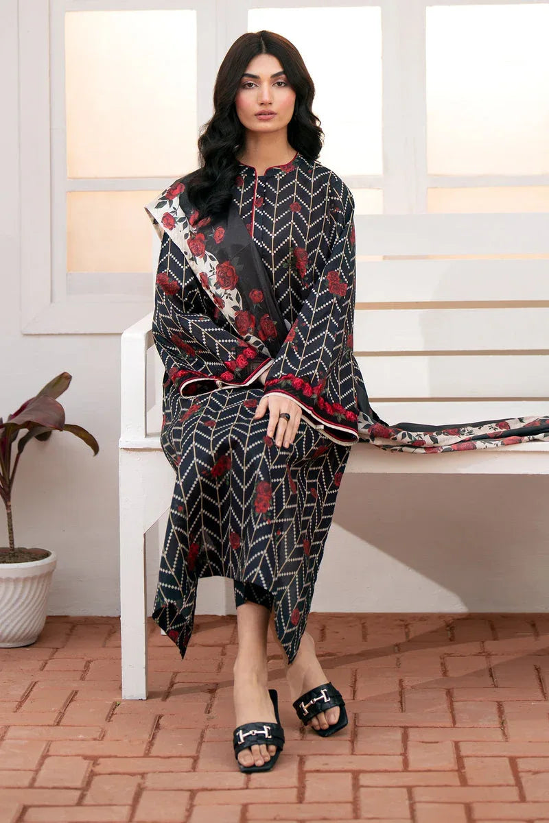 Baroque | Lawn Collection 24 | UF-538 - Aqsa Fabrics