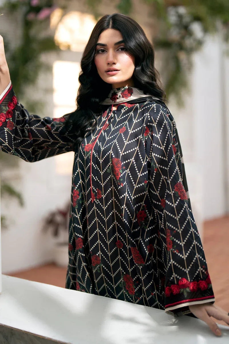 Baroque | Lawn Collection 24 | UF-538 - Aqsa Fabrics