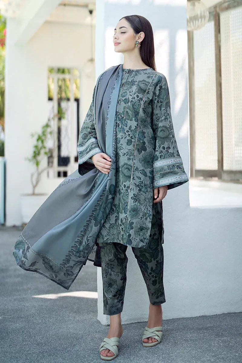 Baroque | Lawn Collection 24 | UF-551 - Aqsa Fabrics