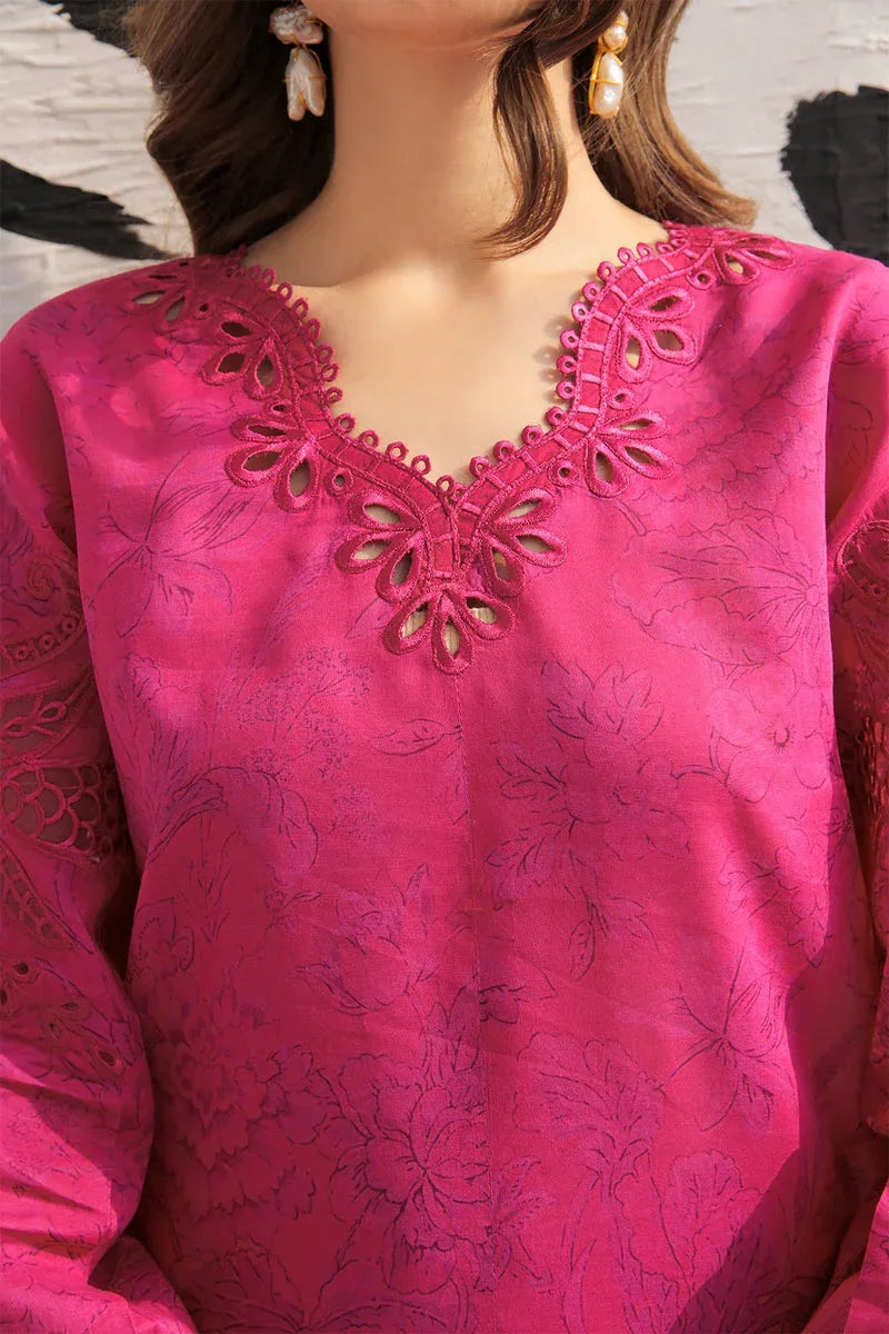 Baroque | Lawn Collection 24 | UF-308 - Aqsa Fabrics