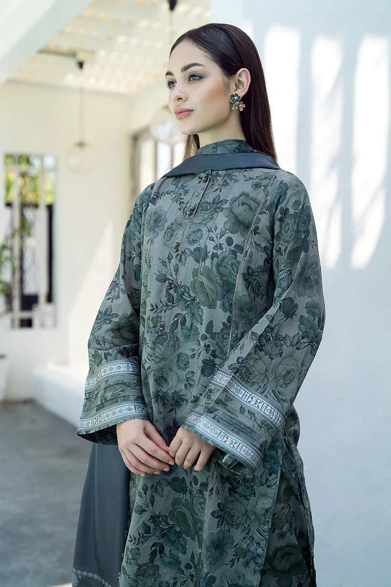 Baroque | Lawn Collection 24 | UF-551 - Aqsa Fabrics
