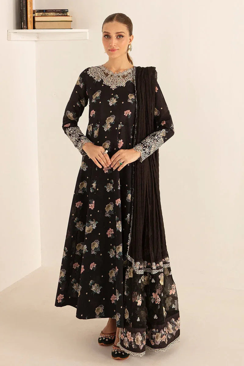 Baroque | Lawn Collection 24 | UF-406 - Aqsa Fabrics