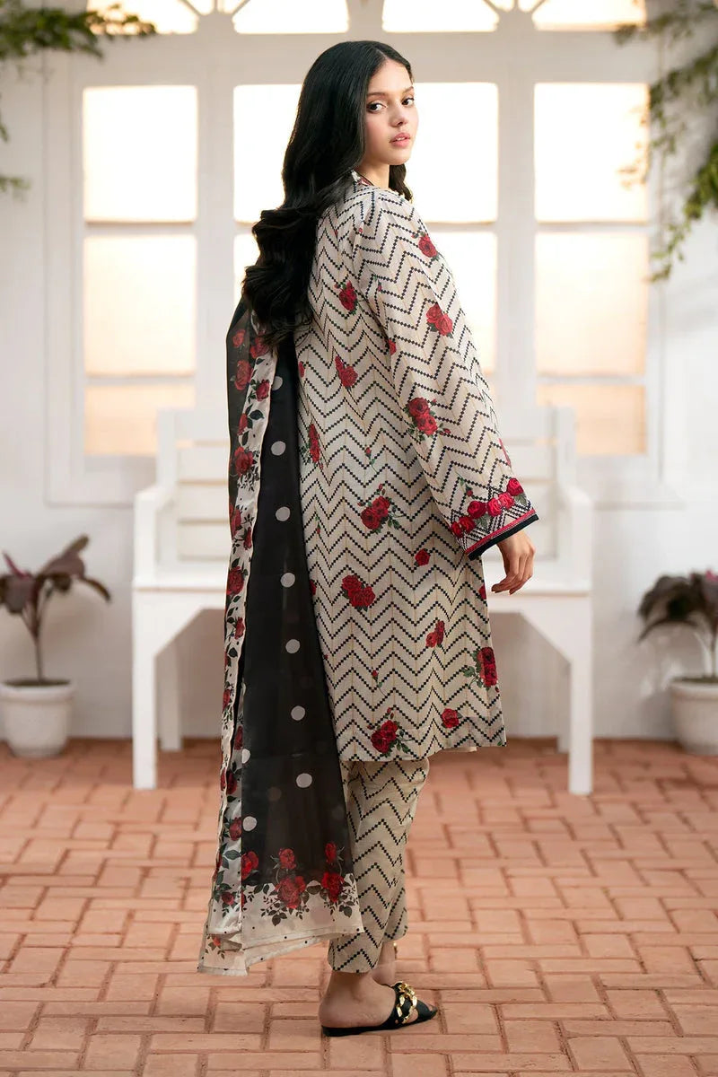 Baroque | Lawn Collection 24 | UF-539 - Aqsa Fabrics
