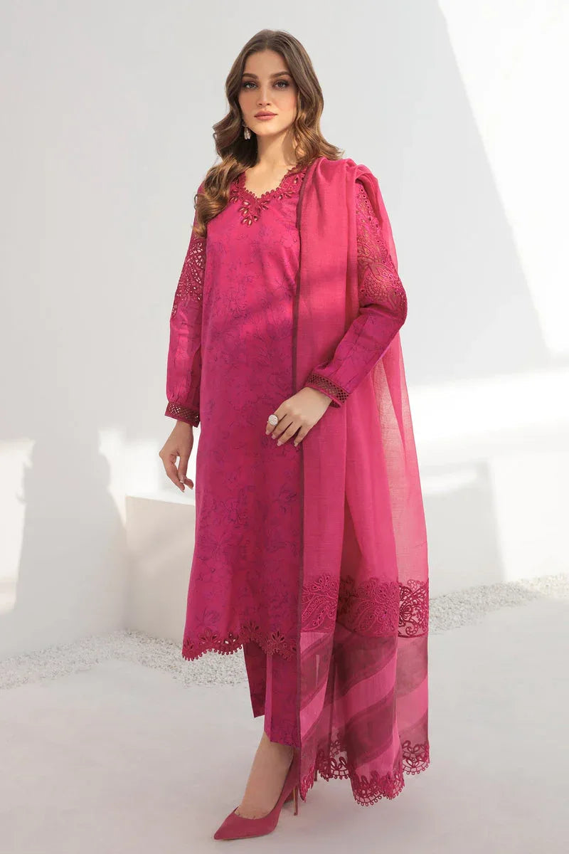 Baroque | Lawn Collection 24 | UF-308 - Aqsa Fabrics