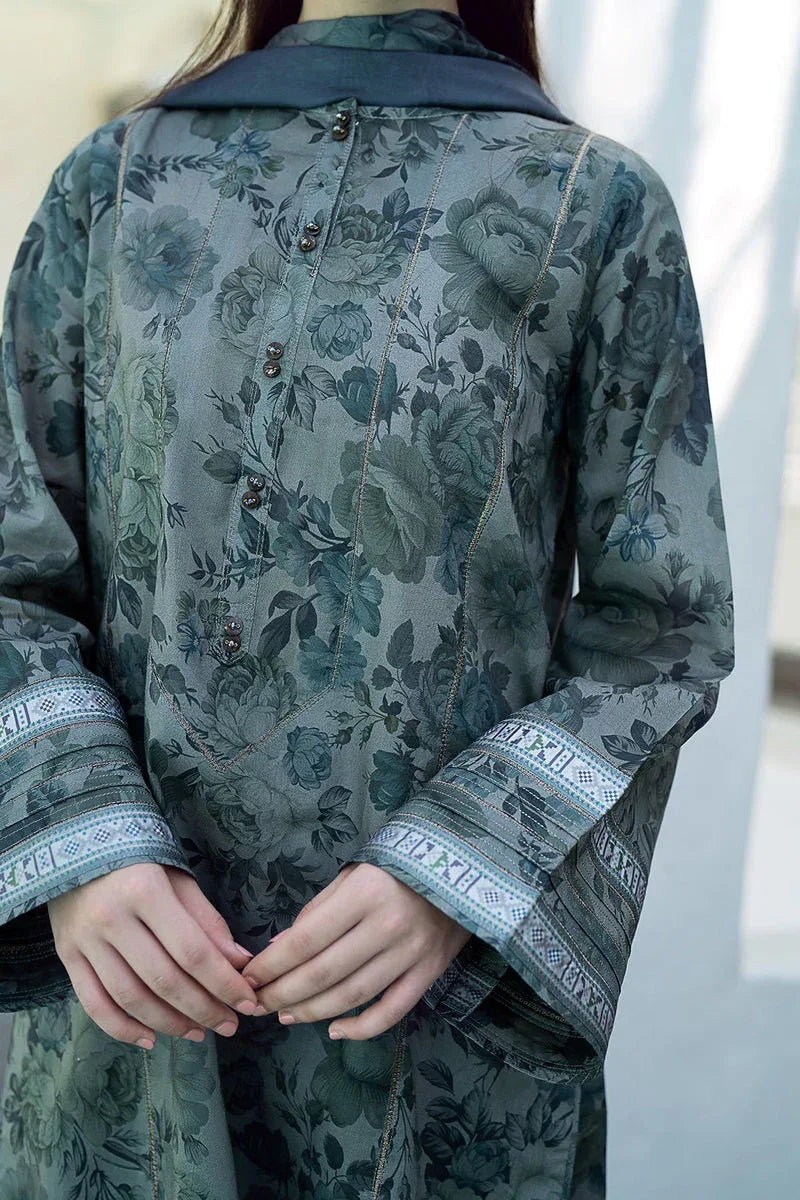 Baroque | Lawn Collection 24 | UF-551 - Aqsa Fabrics