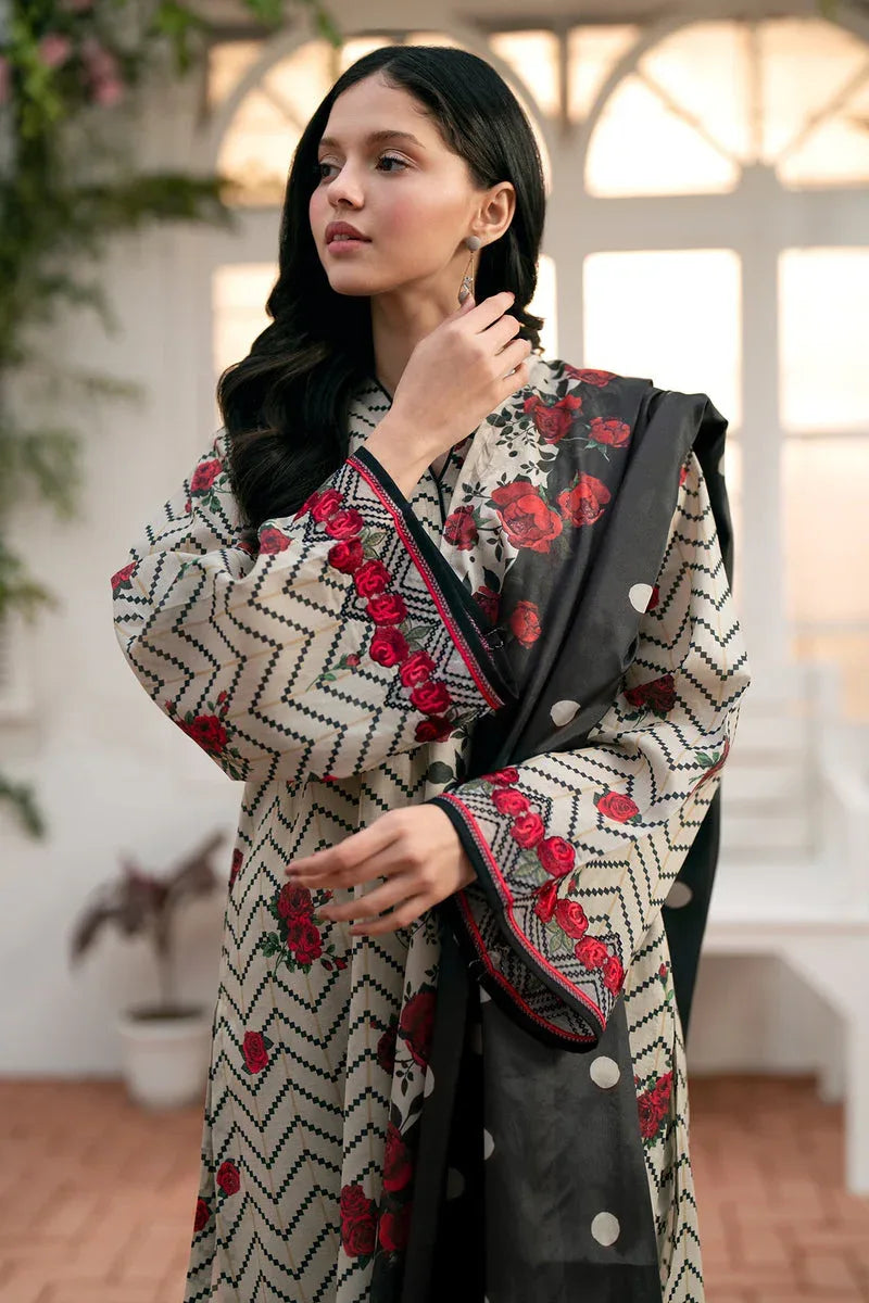 Baroque | Lawn Collection 24 | UF-539 - Aqsa Fabrics