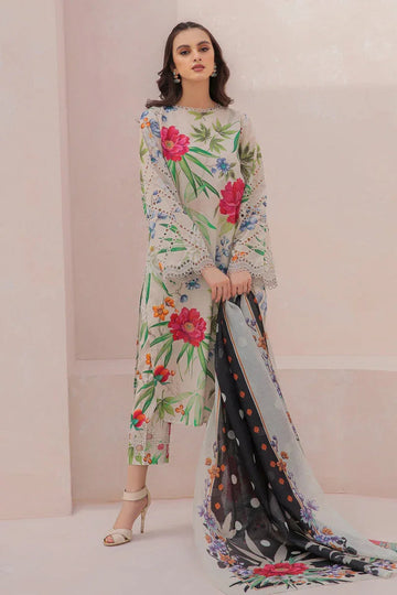 Baroque | Lawn Collection 24 | UF-332 - Aqsa Fabrics