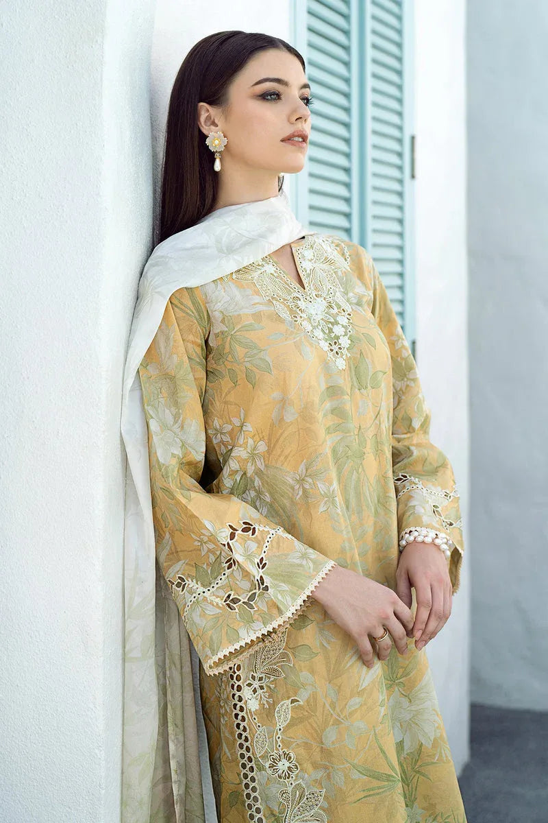 Baroque | Lawn Collection 24 | UF-542 - Aqsa Fabrics