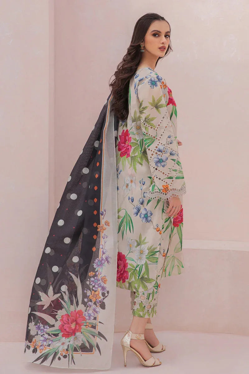 Baroque | Lawn Collection 24 | UF-332 - Aqsa Fabrics
